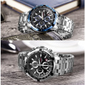 Relojes SAMEL para hombre, cronógrafo resistente al agua, relojes para hombre, reloj de pulsera deportivo de cuarzo de marca de lujo 2020, reloj Masculino 9063